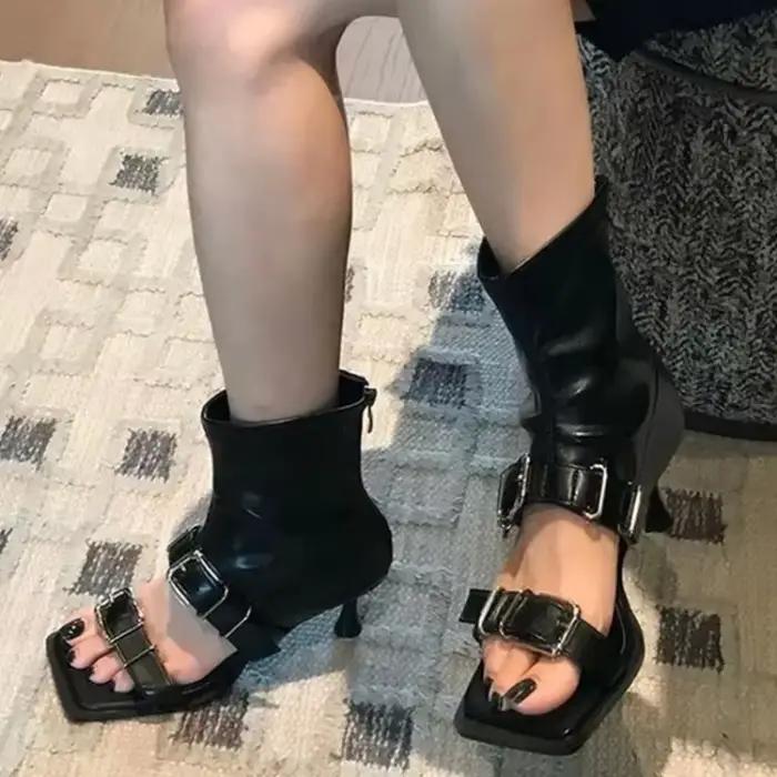 2025New Style populaire été bottes modernes rétro