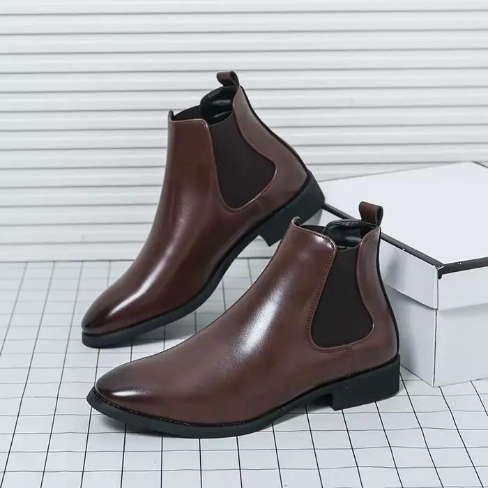 Bottes pointues pour hommes