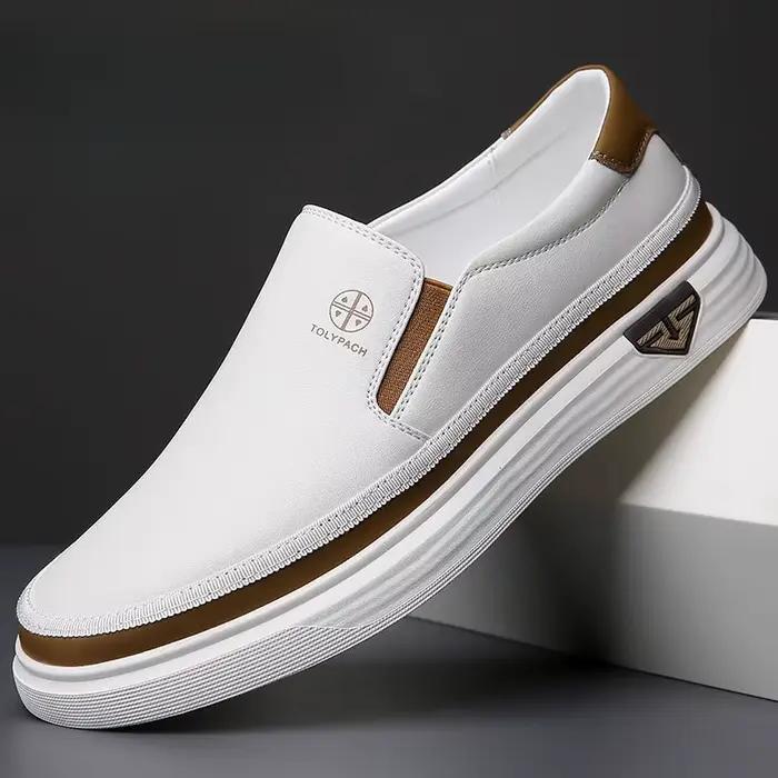 Chaussures en cuir faites à la main pour hommes