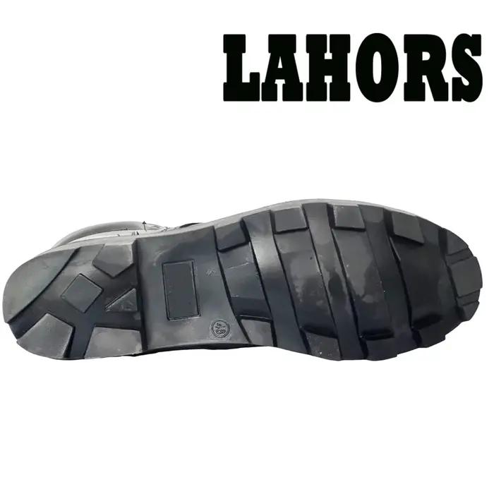 LAHORS ® Bottes tactiques en cuir originales pour hommes