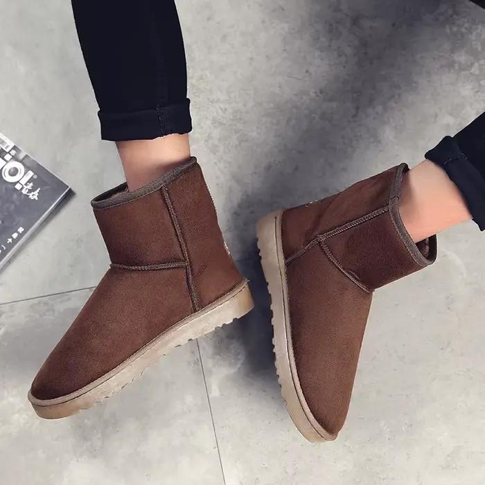 Bottes de neige unisexe 2026 – Chaussures d'hiver pour homme et femme