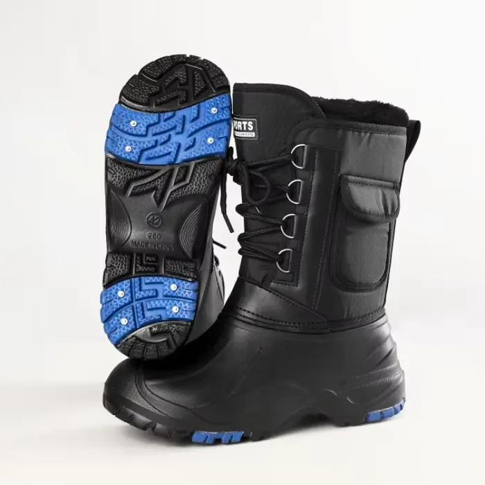 Bottes de neige chaudes à la mode pour hommes