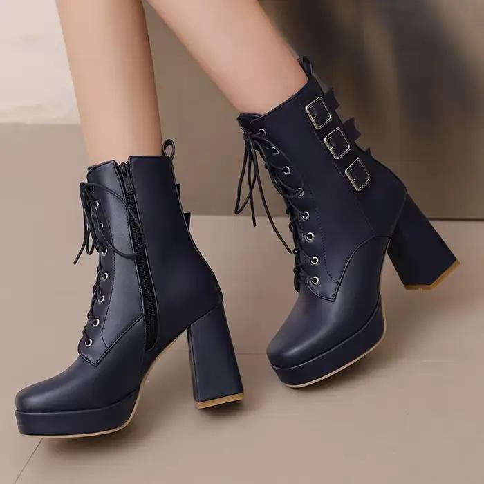 Bottines blanches pour femmes