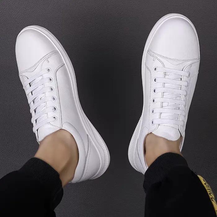 Chaussures en cuir véritable pour hommes