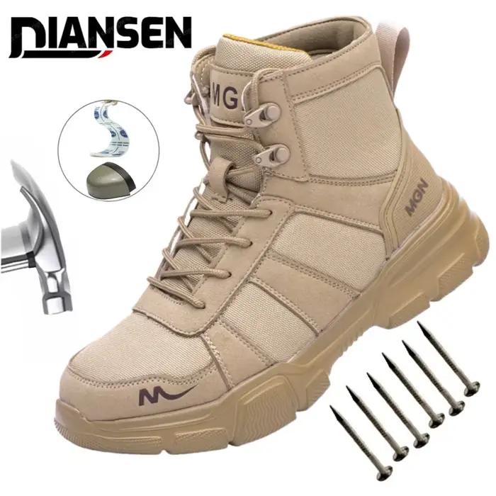 Bottes de sécurité de Camouflage pour hommes et femmes