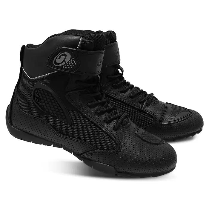 ARCX-Bottes de moto pour hommes, Chaussures de motocross, Hurbike Biker, Chopper Cruiser, Touring Rinse Shoes, Bottes d'équitation d'été