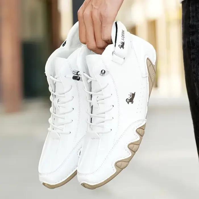 Bottes pour hommes décontracté mode luxe concepteur semelle souple imperméable hommes mocassins nouvelle tendance haute qualité Couple à lacets chaussures de randonnée