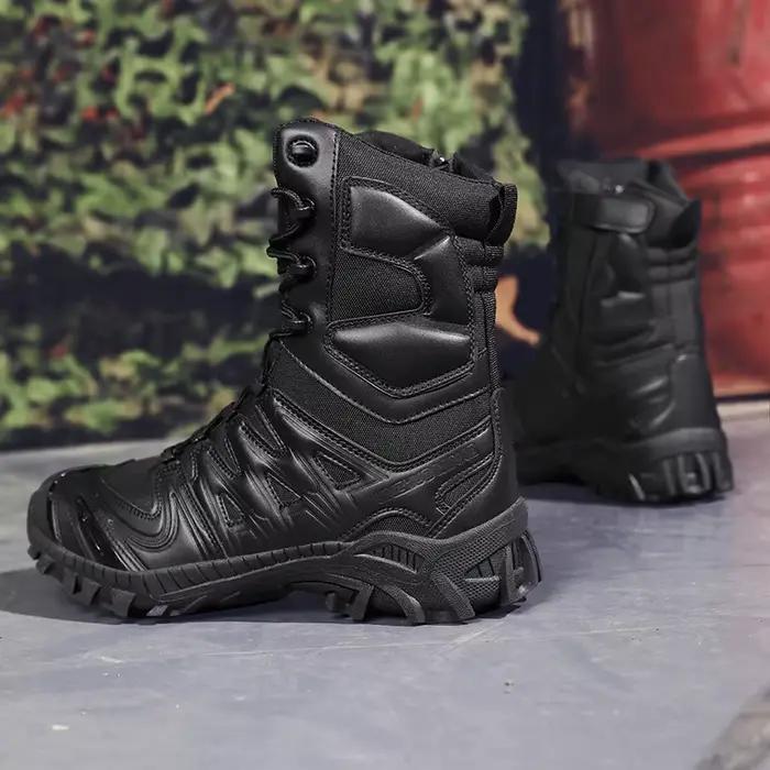 Bottes de combat pour hommes de grande taille
