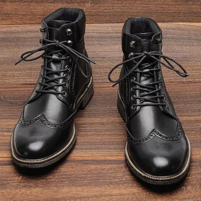 Bottes pour hommes rétro confortables