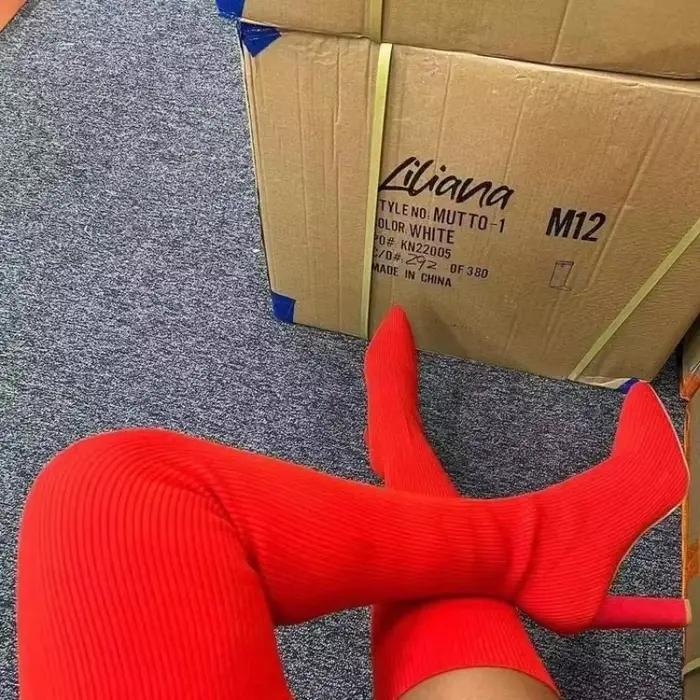 Femmes bottes hautes automne hiver