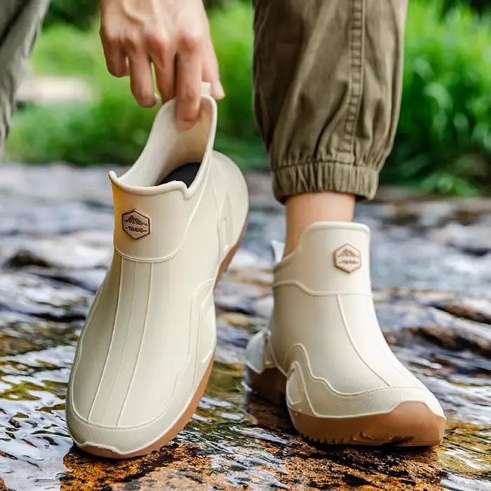 Bottes de pluie courtes pour hommes