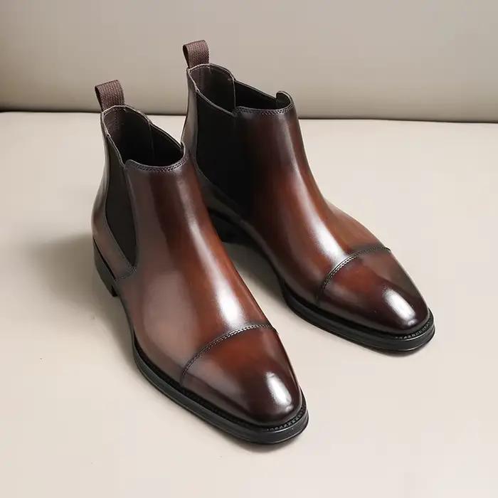 Bottes Chelsea rétro britanniques