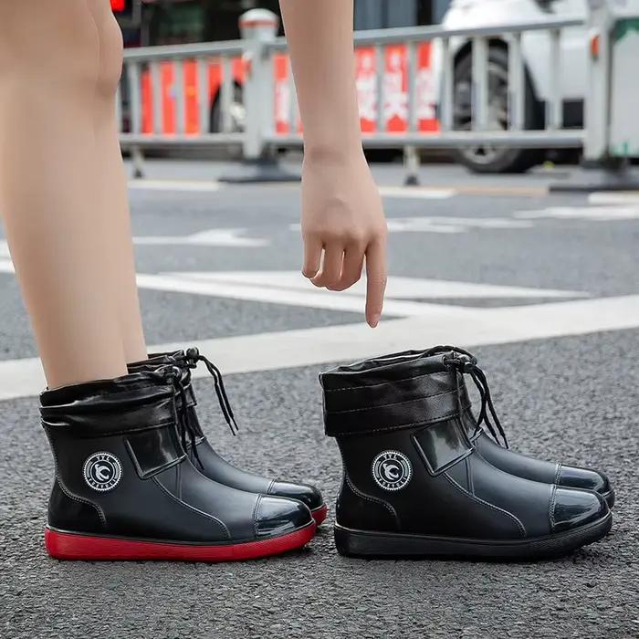Bottes de pluie imperméables pour hommes