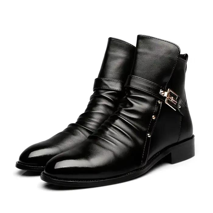 Bottes Chelsea de luxe pour hommes