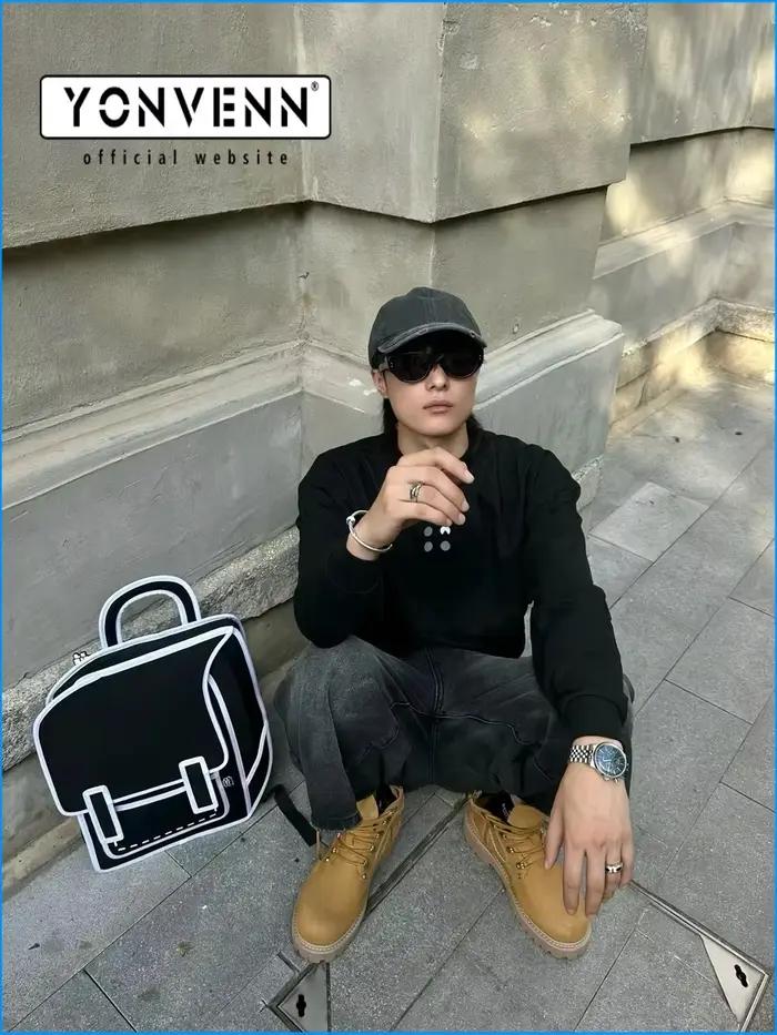 Nouveau couche supérieure en cuir de vachette bottes courtes hommes à semelles épaisses haut vêtements de travail chaussures de randonnée grandes bottes jaunes à la mode