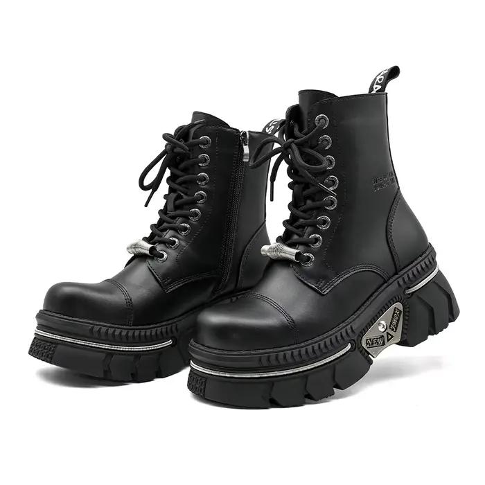 Bottines Punk à plateforme pour femmes