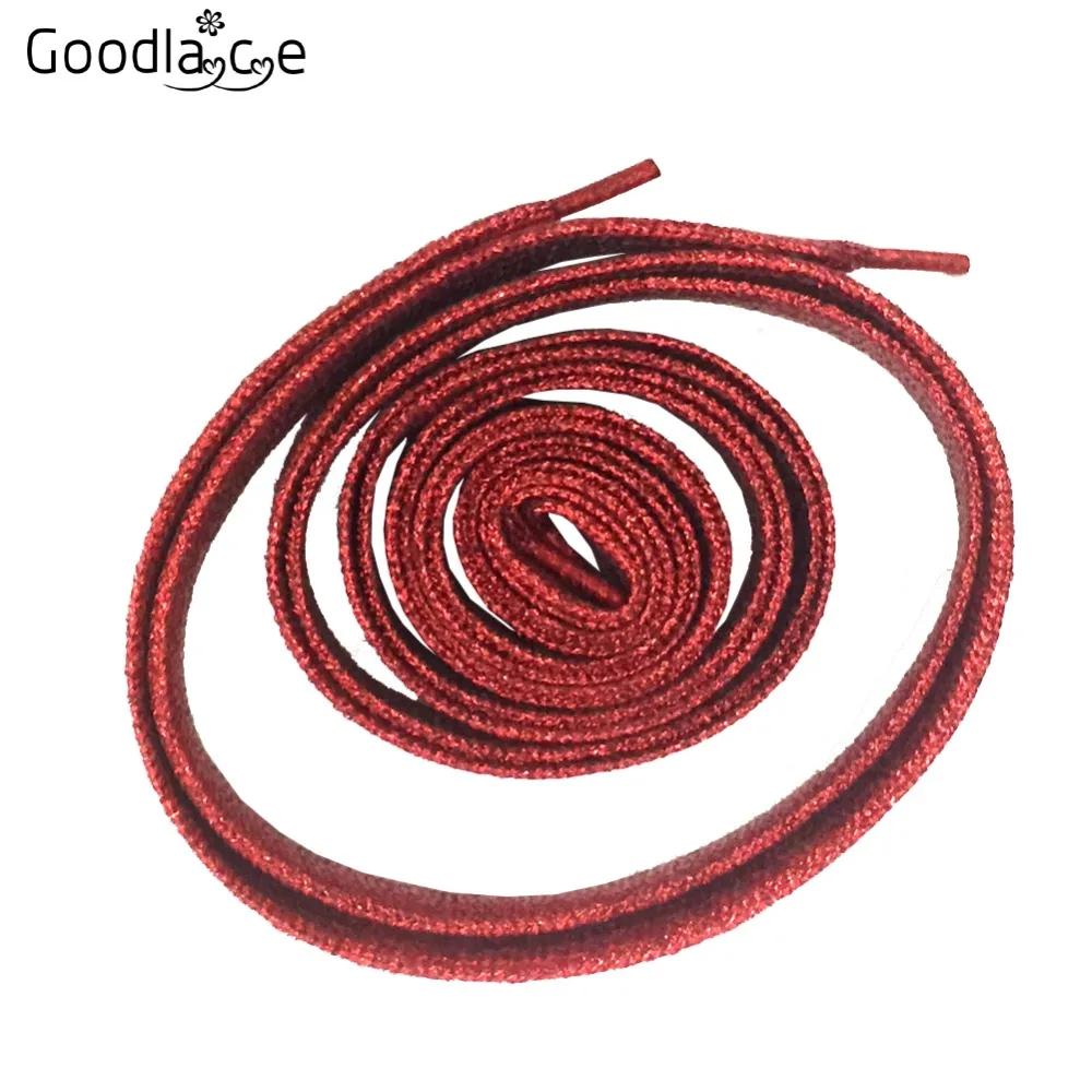 Lacets scintillants pour chaussures, lacets lumineux, aspect métallisé, bling bling, long, Rotterdam