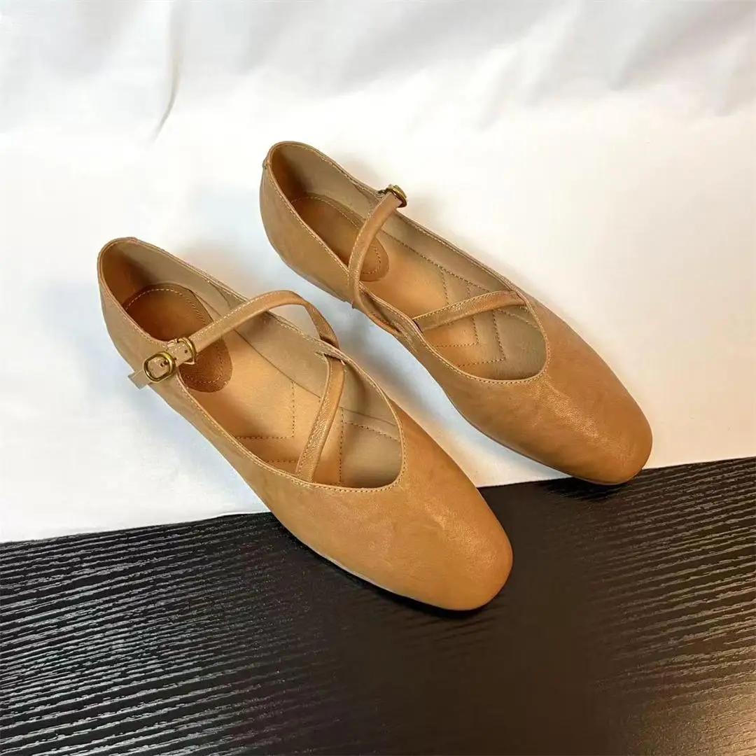 Nouvelles Chaussures Décontractées en Cuir de Haute Qualité pour Femmes VIP 2026