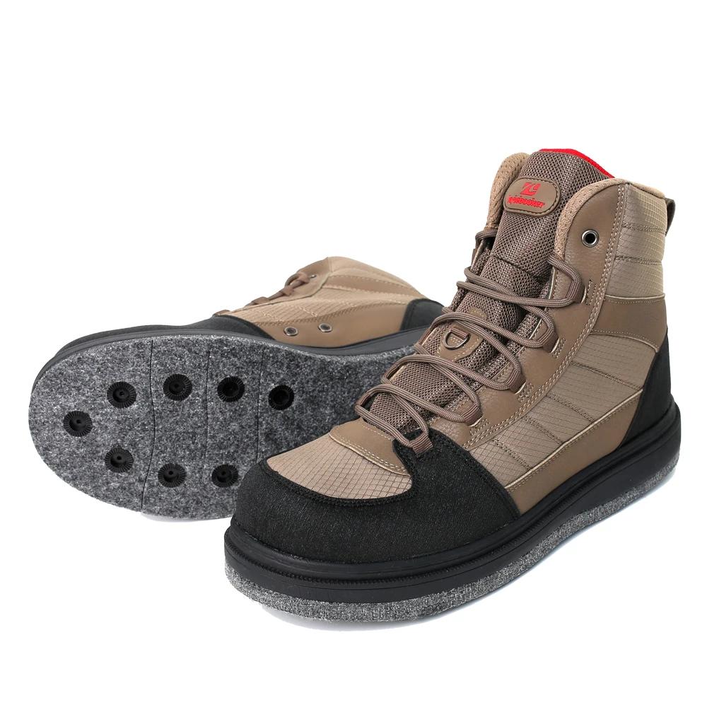 Bottes de pêche à la pataugeoire pour hommes, semelle en feutre, légères, coordonnantes, chasse, cha