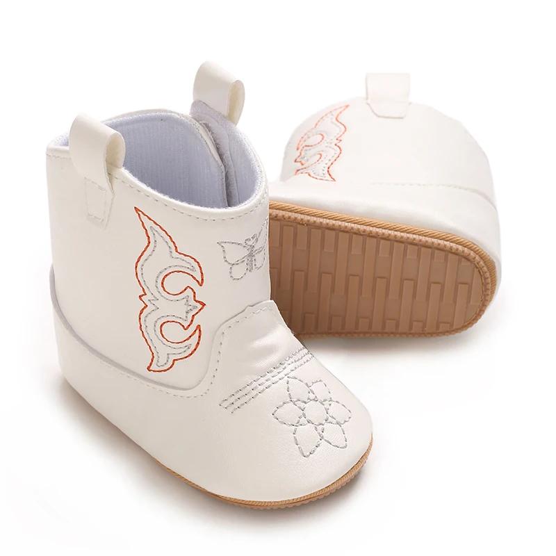 VALEN SINA PU mode nouveau Style bébé bottes mignon haute qualité doux semelle antidérapante 0-1 ans