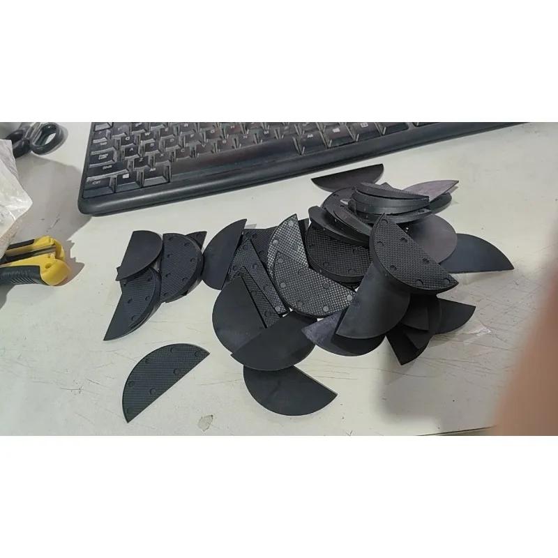 Plaques de protection en caoutchouc pour talons et bouts de chaussures