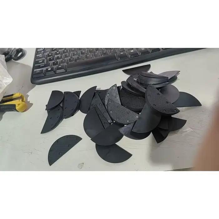 Plaques de protection en caoutchouc pour talons et bouts de chaussures protections de semelles en fer à cheval patchs de réparation antidérapants pour bottes et baskets kit d'entretien des chaussures légères