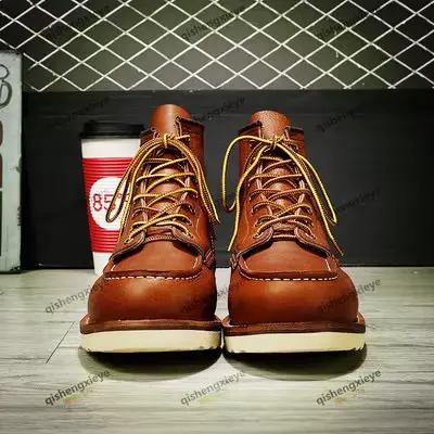 Bottes de motard YQ875 Red Tornado taille 35-50, super qualité, cuir de vache italien véritable, fab
