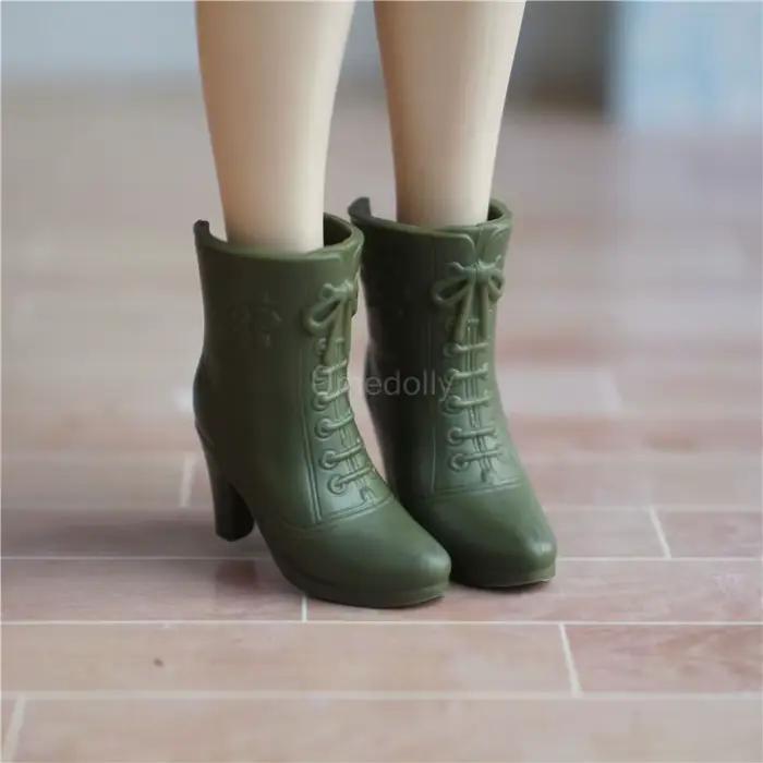 Miniaure-Bottes longues de course pour fille, accessoires de jouets, chaussures à la mode, Blyth Azo