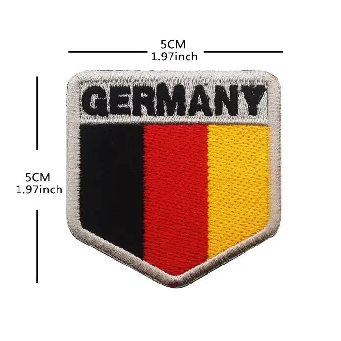 Écussons, badges, autocollants et appliques réfléchissants infrarouges (IR) avec emblème du drapeau