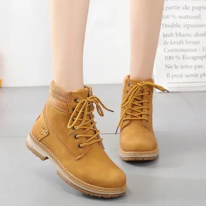 Bottes courtes de style européen et américain pour femmes