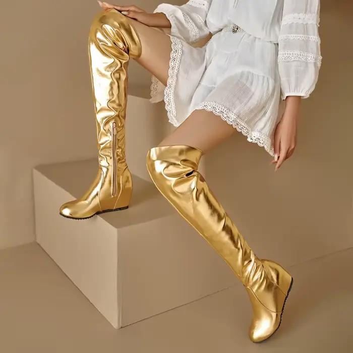 Bottes longues au-dessus du genou pour femmes