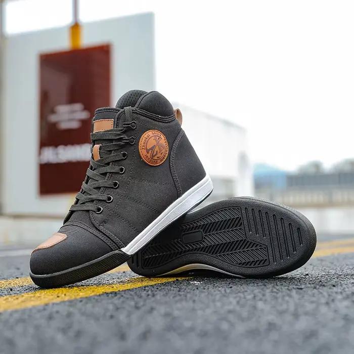 2025 bottes de moto hommes chaussures de motobiker