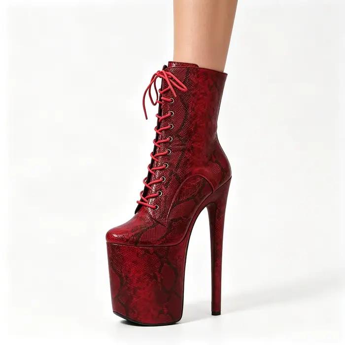 Bottines à plateforme sexy 2026
