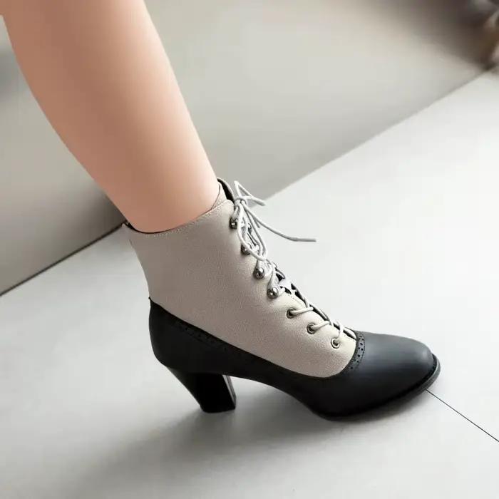 Bottines pour femmes 2026 Printemps et automne Nouveau style Mode