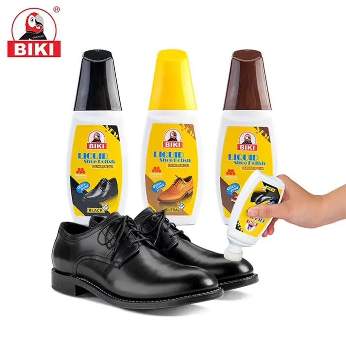 Cirage liquide 75 ml pour chaussures en cuir – Noir