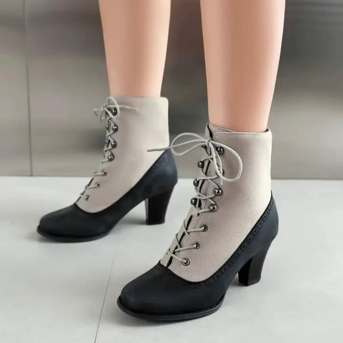 Bottines pour femmes 2026 Printemps et automne Nouveau style Mode