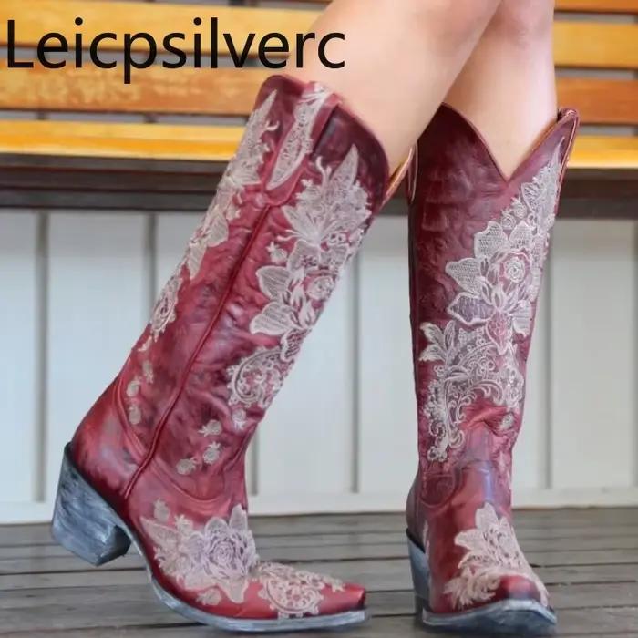 Bottes pointues polyvalentes pour femmes confortables couleurs mélangées grande taille 35-44 mode printemps automne nouvelle tendance女性靴子点鞋多用途,舒适混色,尺码35-44,适合春秋季节新潮流