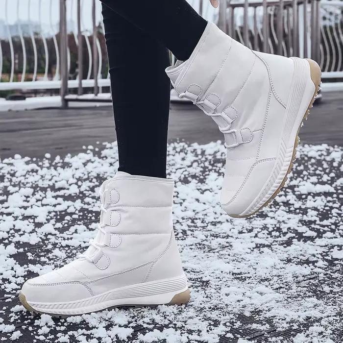 Moipheng-Bottes de neige imperméables pour femmes