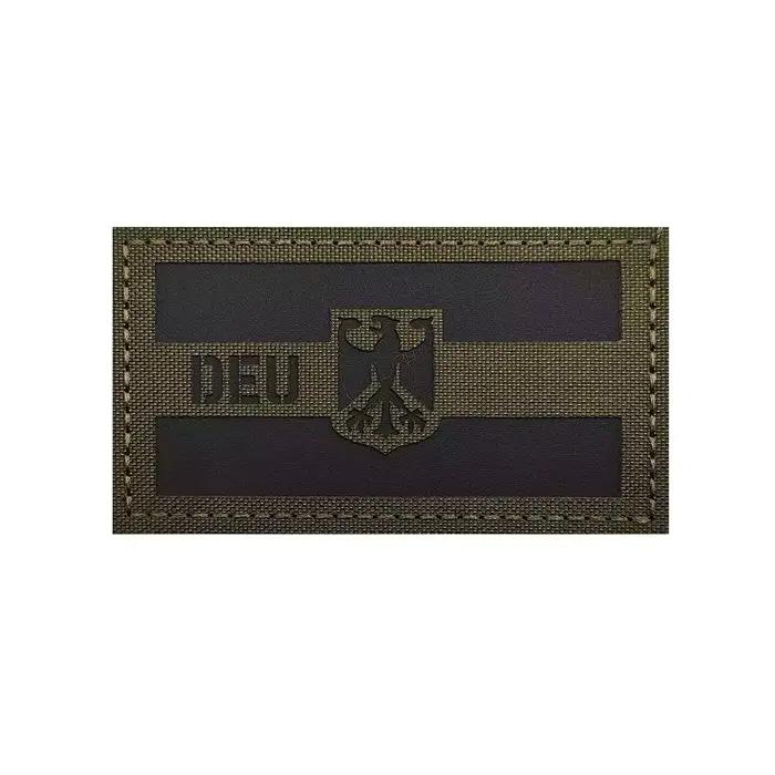 Écussons, badges, autocollants et appliques réfléchissants infrarouges (IR) avec emblème du drapeau allemand DEU