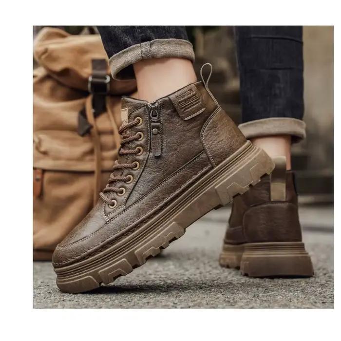 Bottes montantes rétro pour hommes Printemps 2026