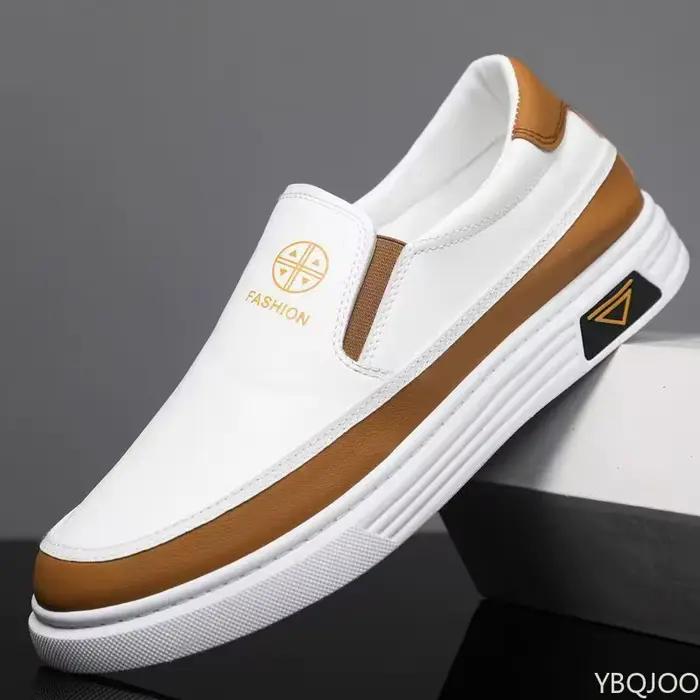 Printemps automne nouvelles chaussures pour hommes à la mode élégant minimaliste décontracté confortable hauteur augmentant chaussures pour hommes