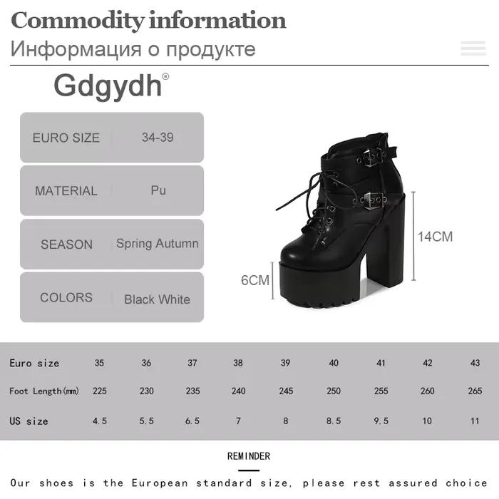 Gdgydh nights-Bottes de moto à talons hauts pour femmes