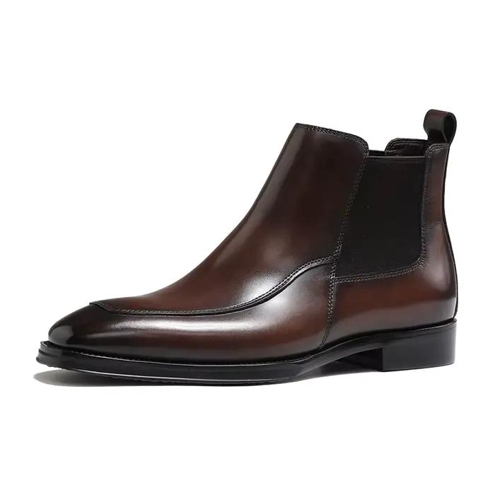 Bottes Chelsea britanniques d'automne et d'hiver