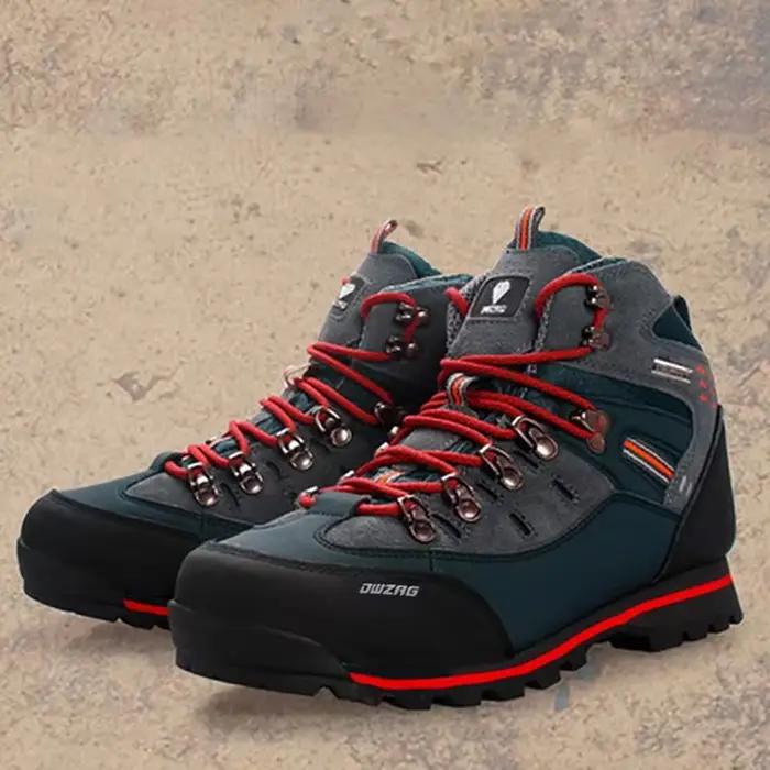 Lynjacye mi coupe 2025 nouvelles bottes de randonnée imperméables chaussures d'entraînement hommes chaussures de sport en plein air antidérapant bois chasse chaussures de travail