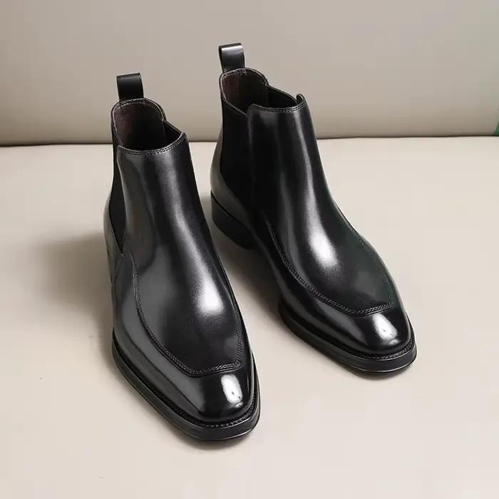 Bottes Chelsea britanniques d'automne et d'hiver