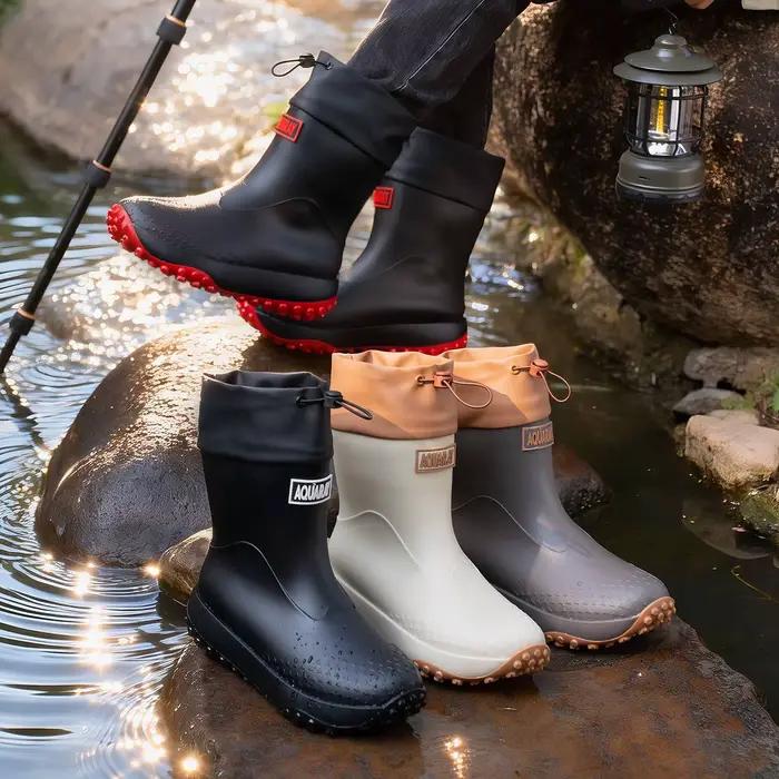 Bottes de pluie pour hommes tendance toutes saisons