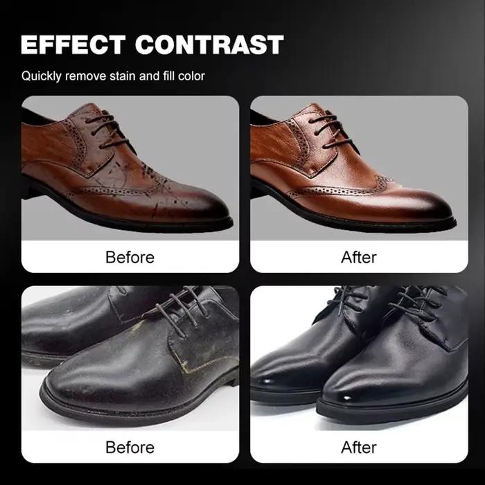 Cirage liquide 75 ml pour chaussures en cuir – Noir