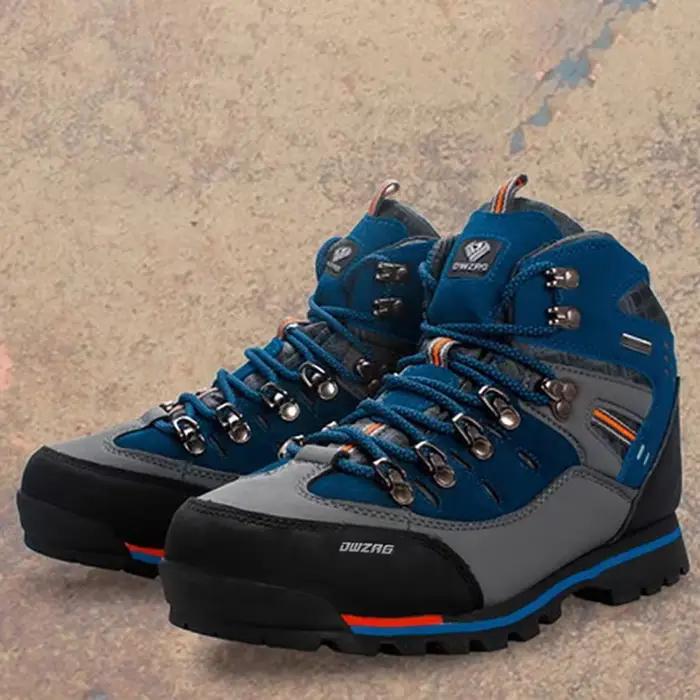 Lynjacye mi coupe 2025 nouvelles bottes de randonnée imperméables chaussures d'entraînement hommes chaussures de sport en plein air antidérapant bois chasse chaussures de travail