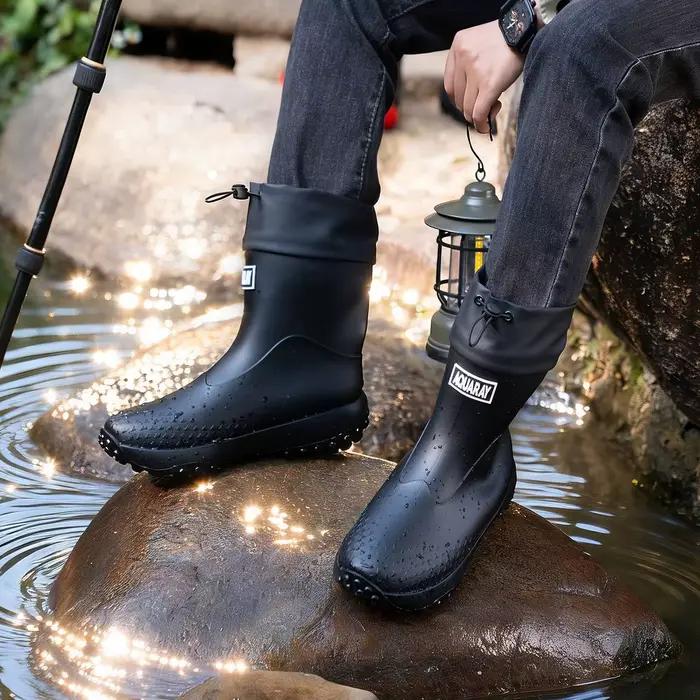 Bottes de pluie pour hommes tendance toutes saisons
