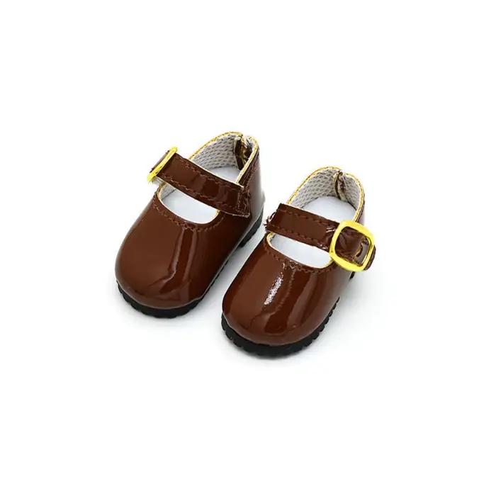BJD-Chaussures en cuir pour poupée fille, baskets de longueur 4cm et 30cm, accessoires de jouets, DIY, 1/6